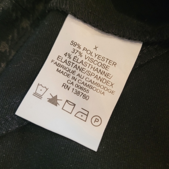 UNIVERSAL FIT SAVVY Houndstooth Pull-on Legging, Size X - Picture 7 of 10